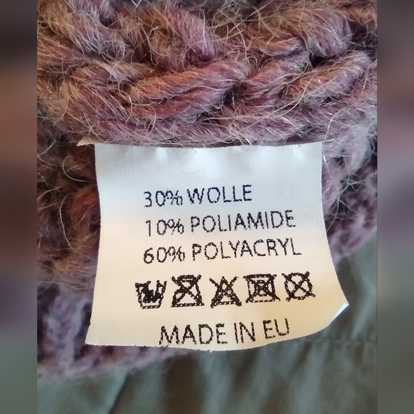 Wool Blend Winter Hat - Picture 2 of 3